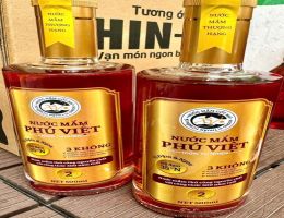 Nước Mắm Phú Việt Thượng Hạng Size nhỏ 250ml